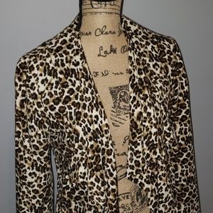Animal print jacket